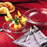 12-Piece Glass Dinnerware Set, Service for 4