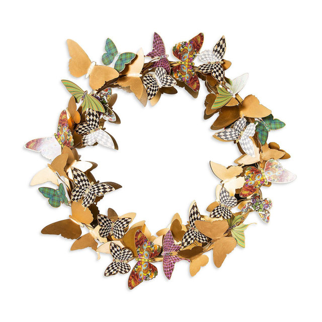 Mackenzie-Childs Butterfly Garden Mirror