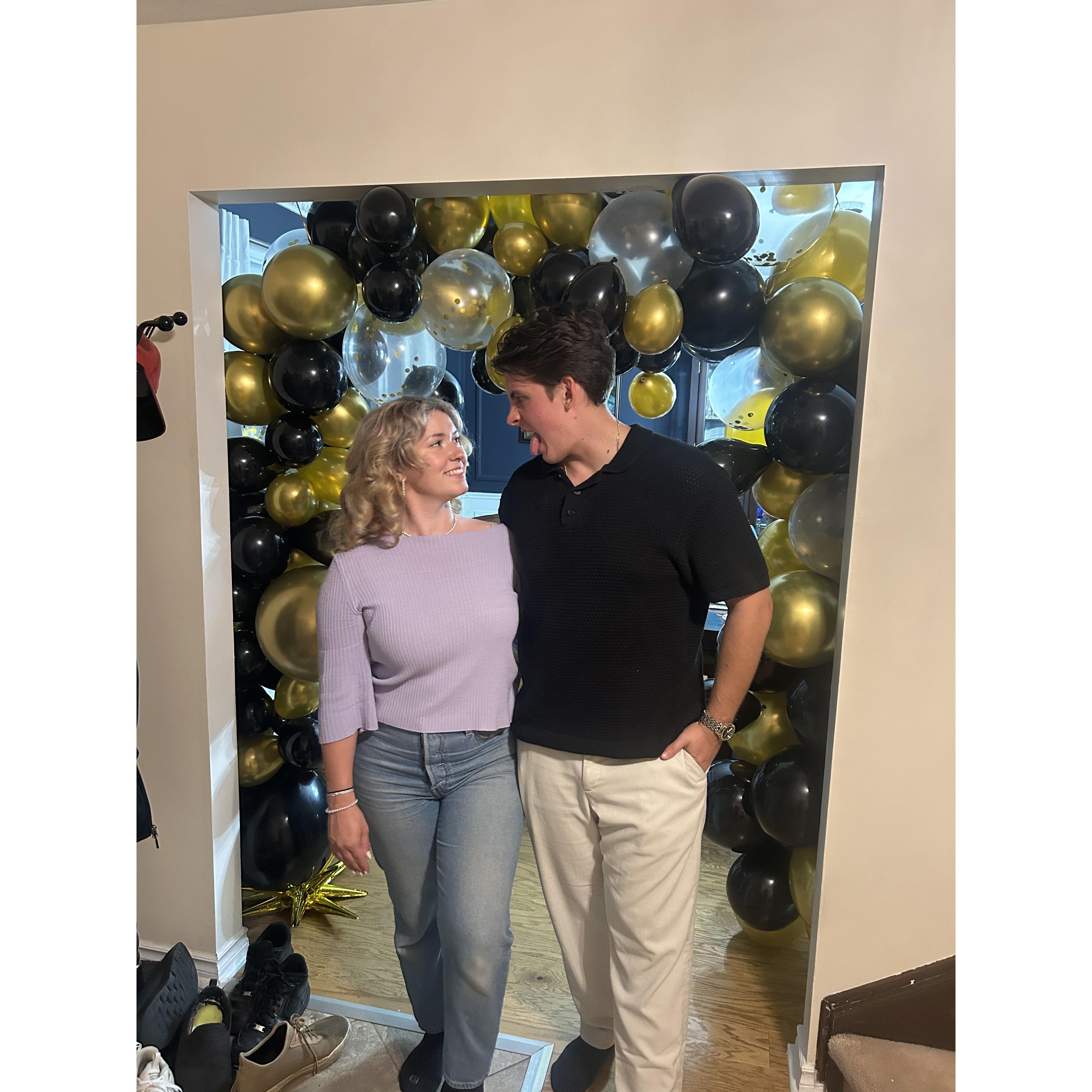 Our shared grad party