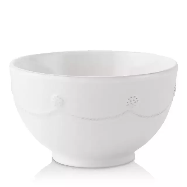 Berry & Thread Whitewash Cereal /Ice Cream Bowl