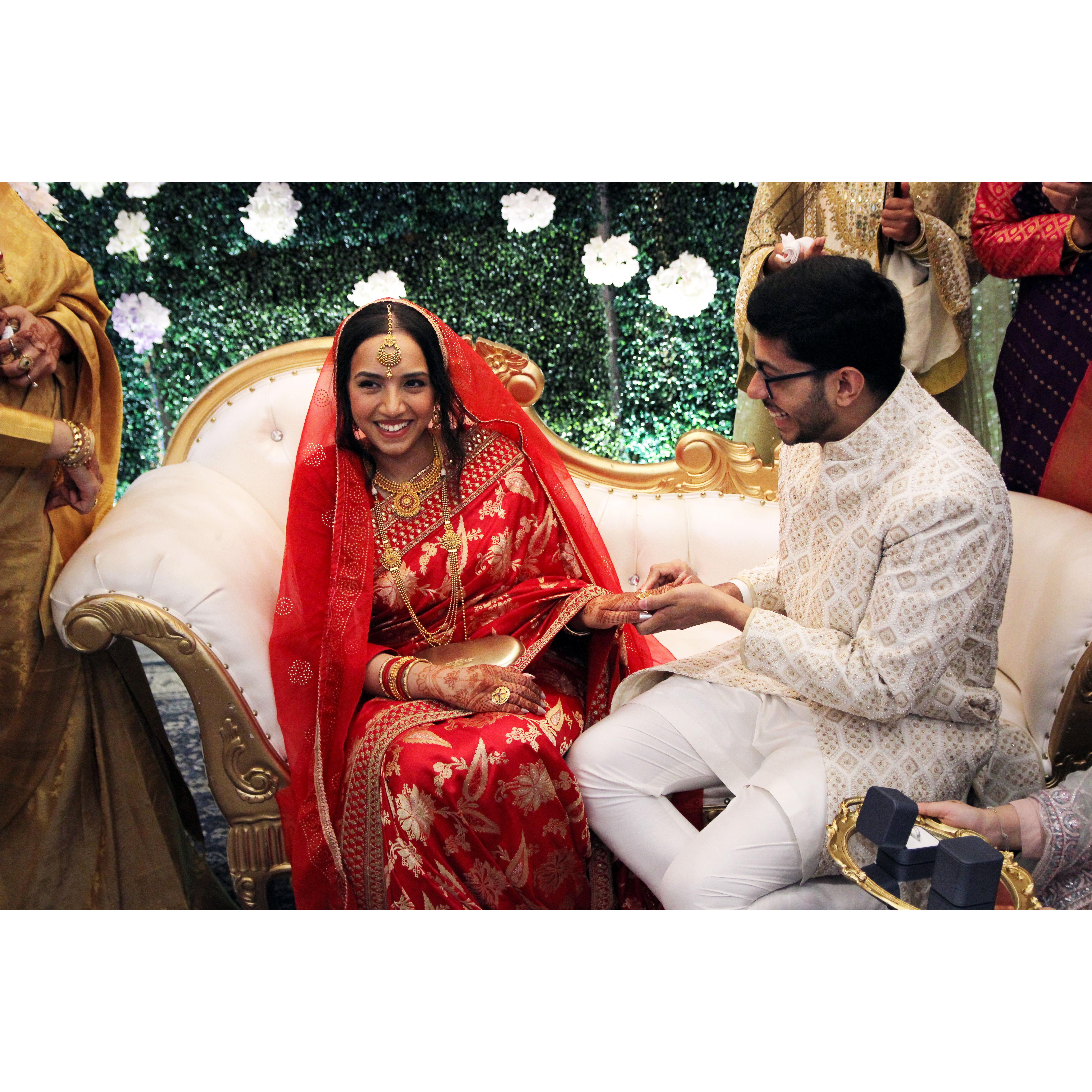 We got nikkah'd with close family in April - a milestone both of us had been fighting for!