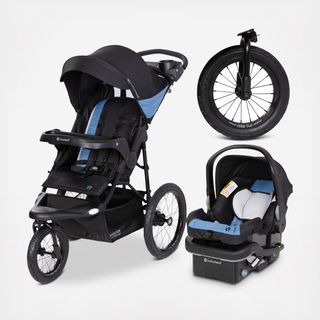 Expedition® Zero Flat Jogger Travel System with LED Lights
