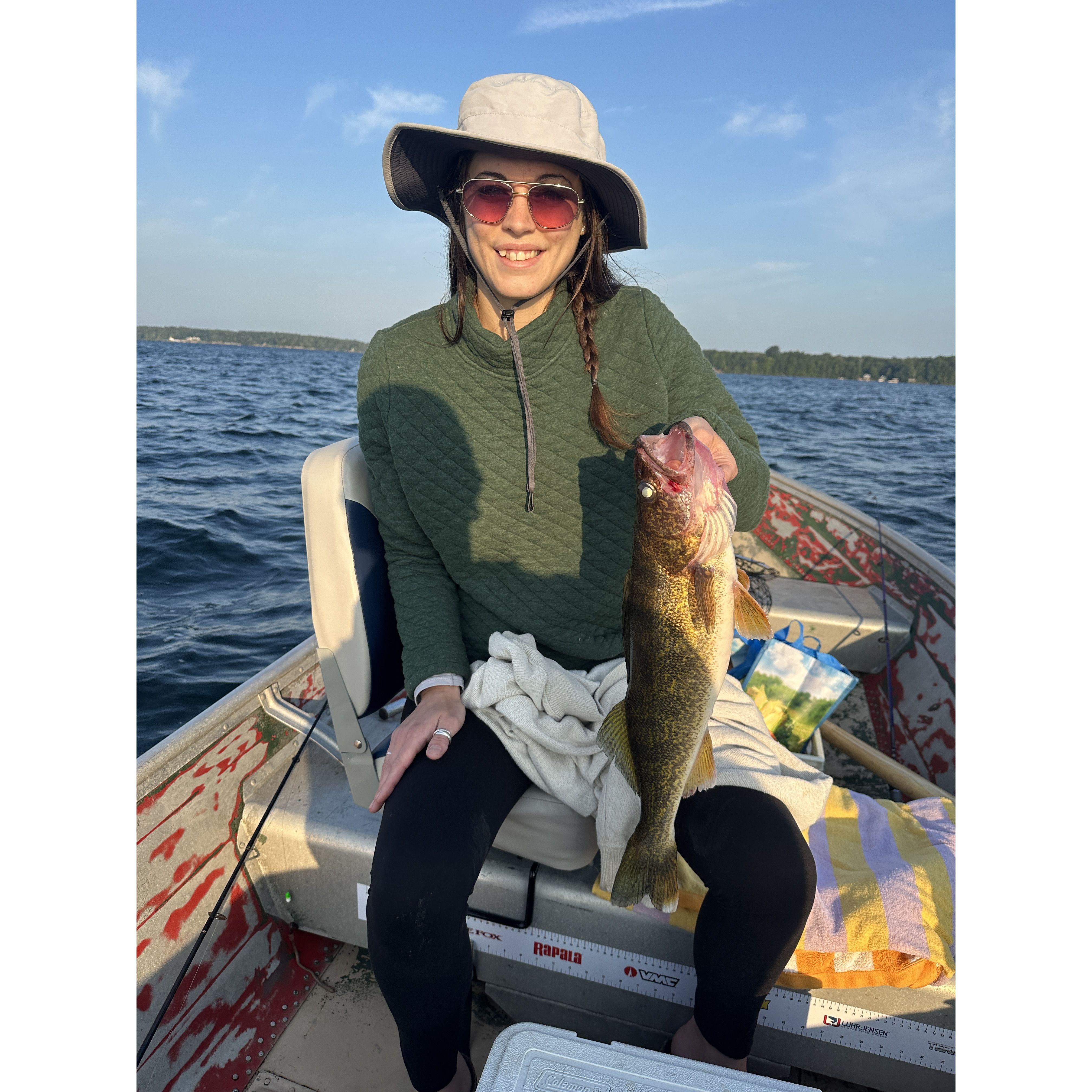 First morning catch!