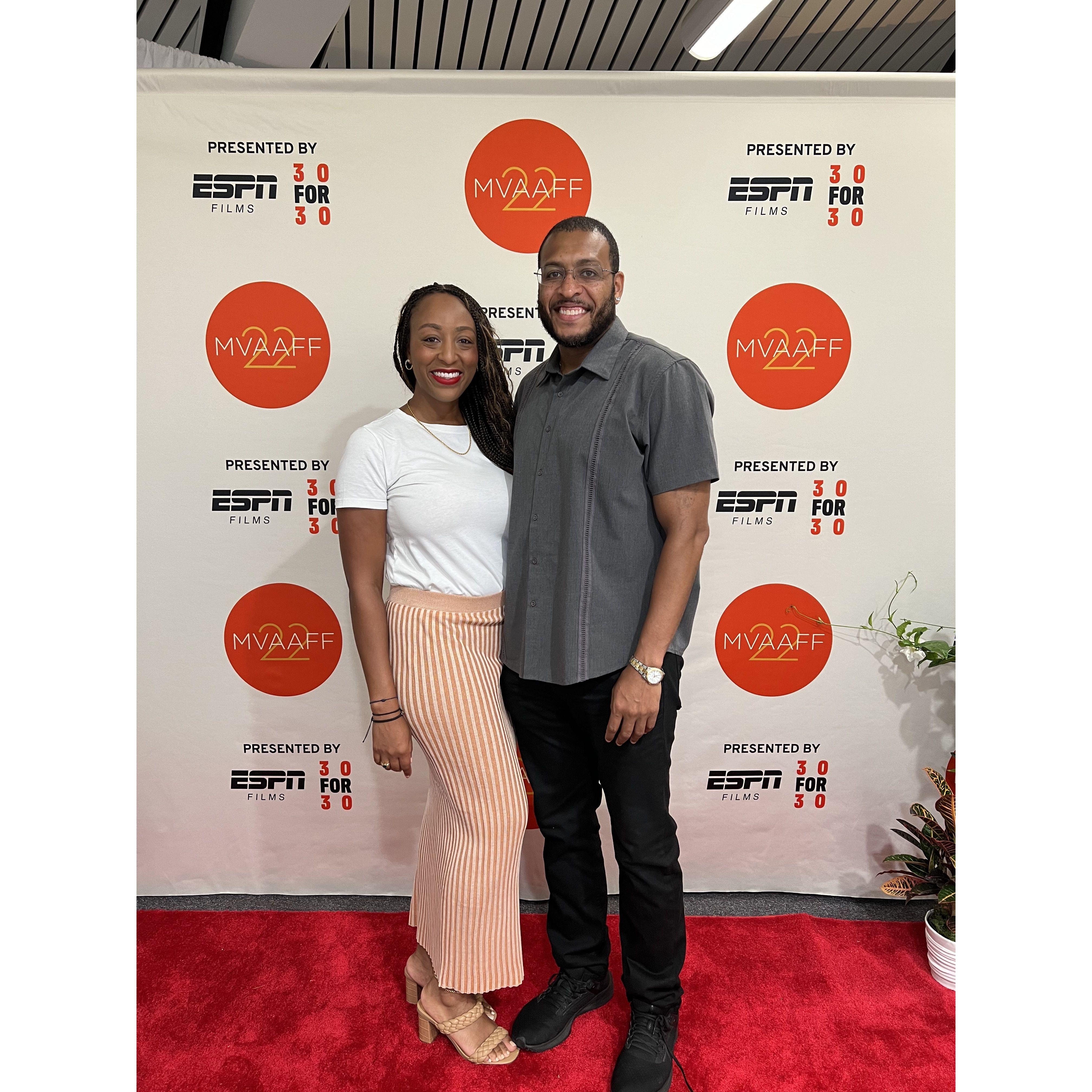Attending the Martha's Vineyard African American Film Festival.