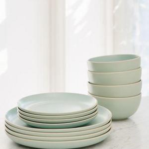 Rockaway Teal 12-Piece Dining Set