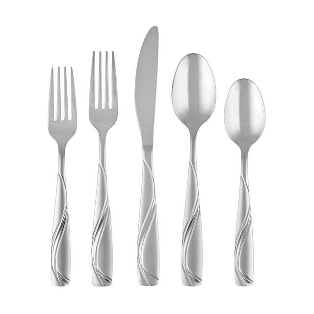 Cambridge Silversmiths Mercado Sand 20-Piece Flatware Set, Service for 4