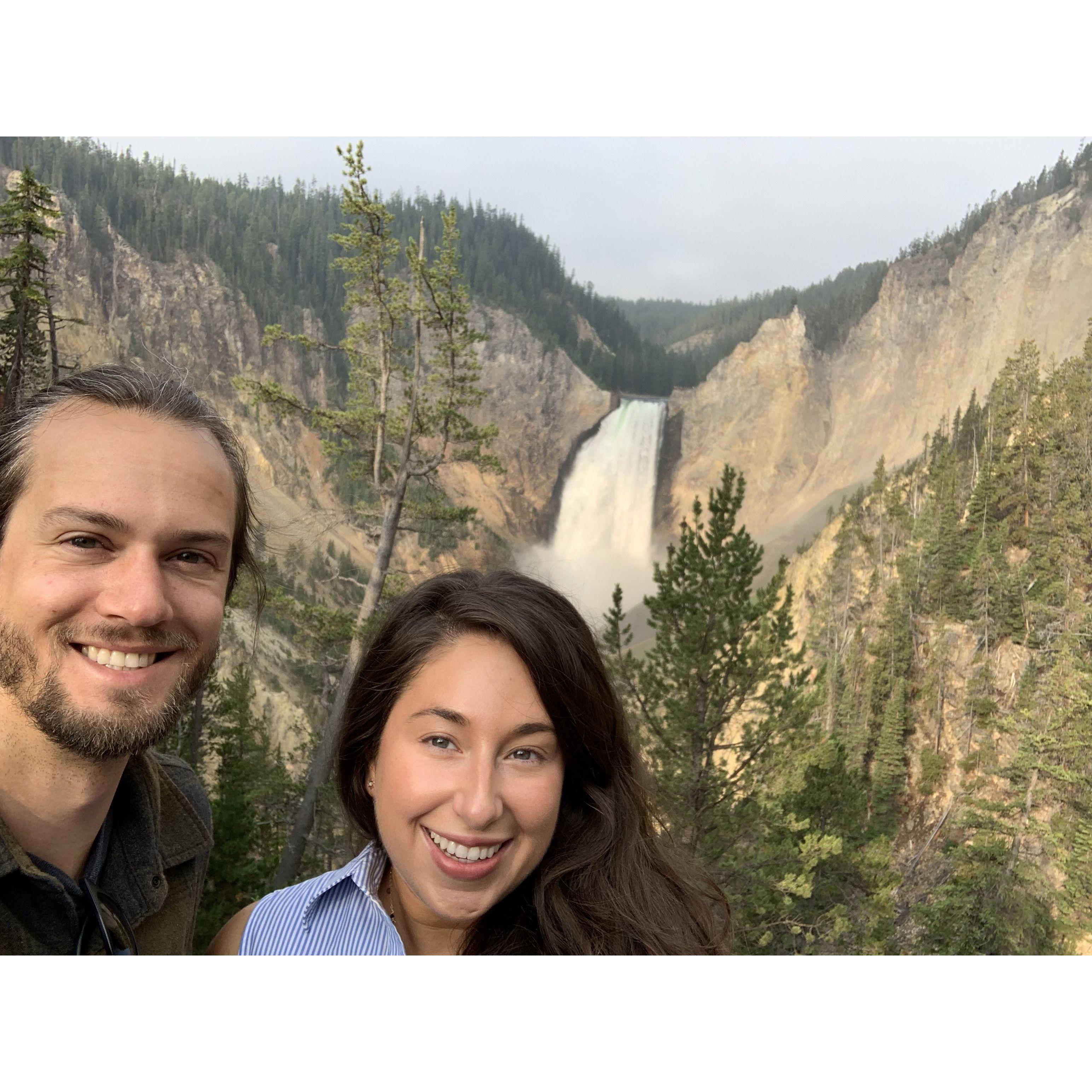 Grand Canyon of the Yellowstone and Upper Yellowstone Falls