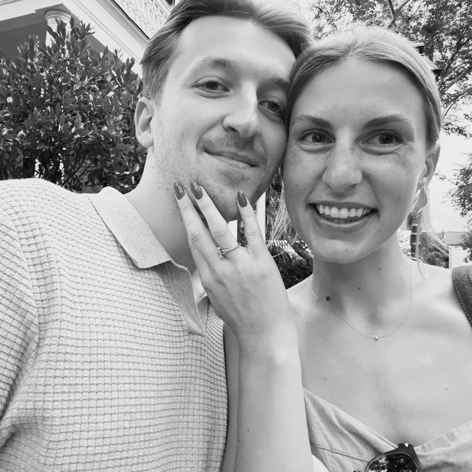 August 2025- Getting engaged in our favorite city