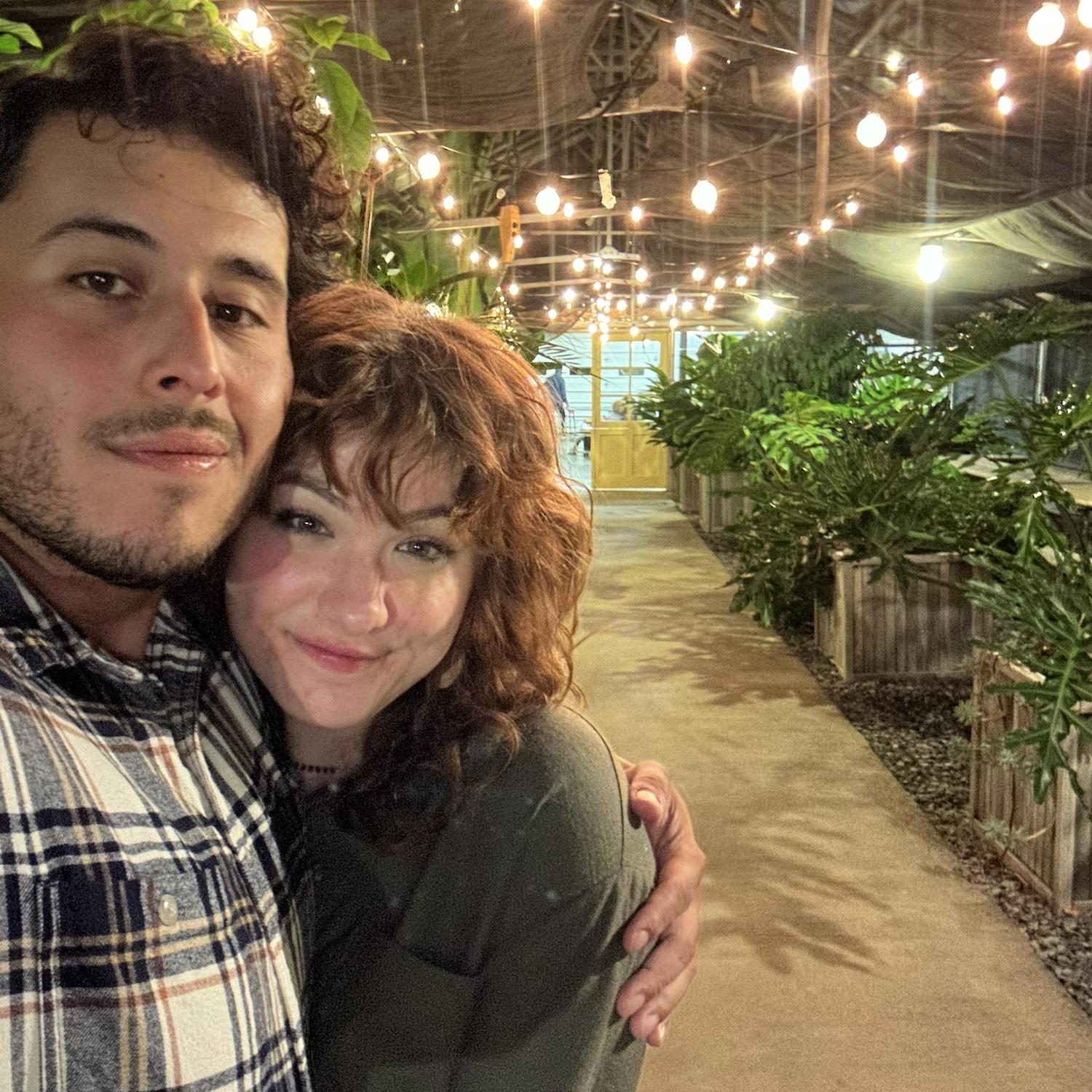 Early in our dating, Wallkill Greenhouse was the place to be