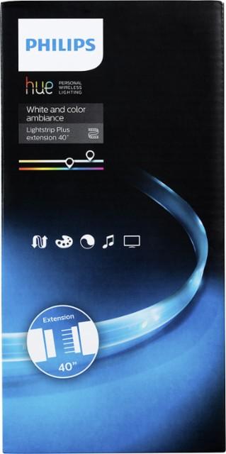 Philips - Hue Lightstrip Plus 3.3' Extension - Multicolor