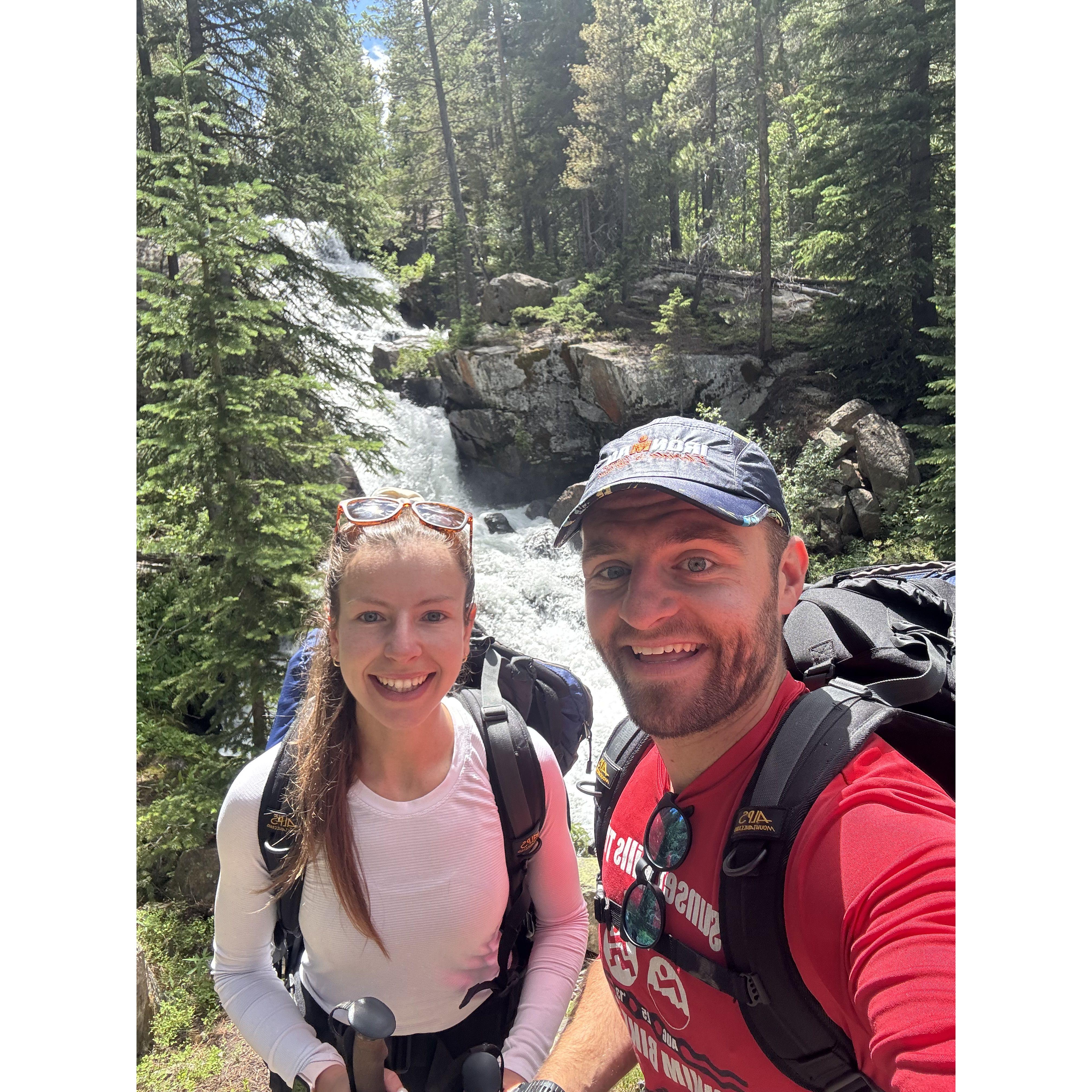 Backpacking in Colorado.