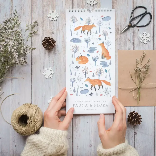 Fauna & Flora Perpetual Calendar