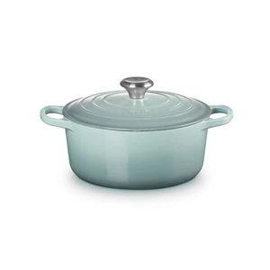 Le Creuset Signature Round Dutch Oven | 5.5 qt. | Sea Salt