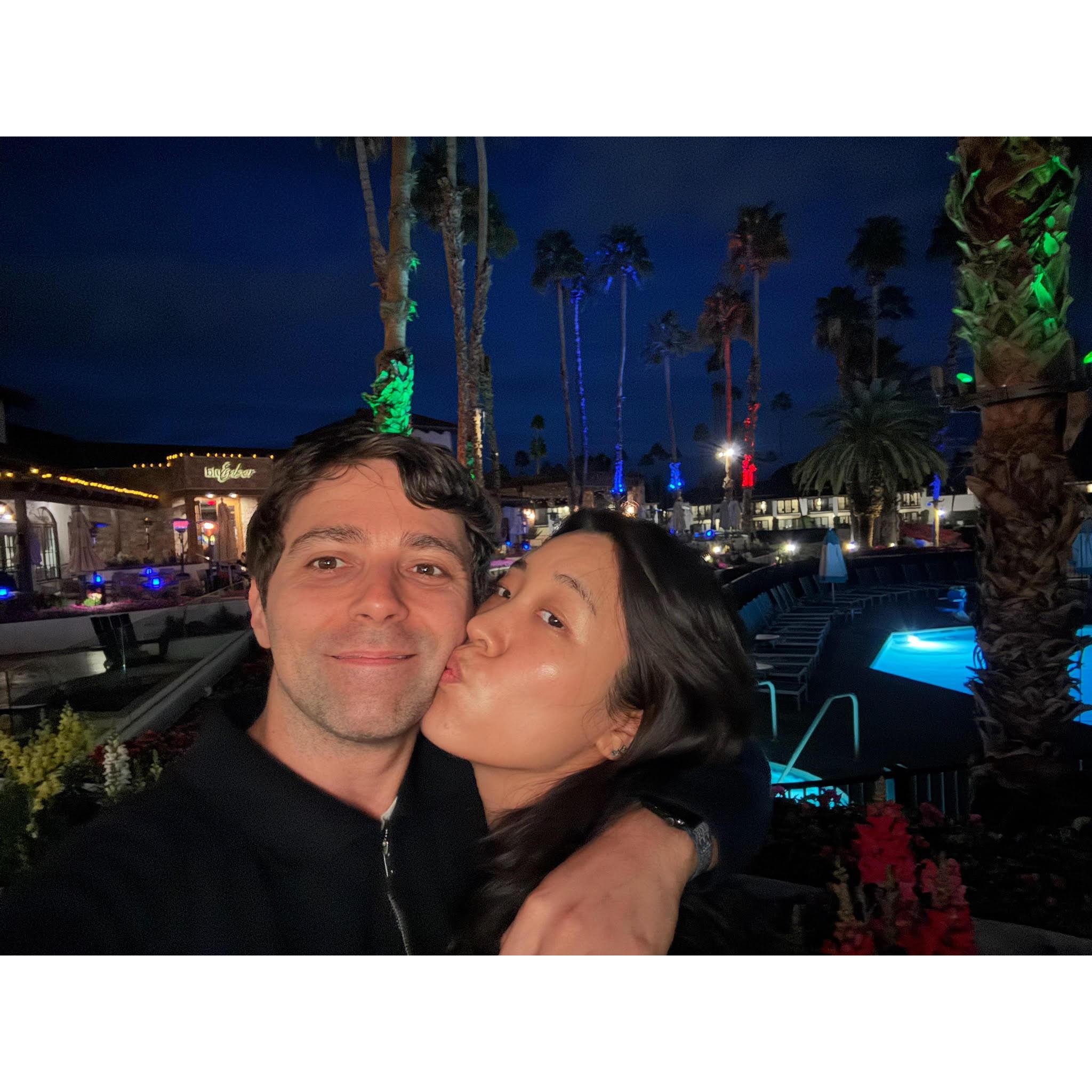 the night we booked the Omni, for this very event!