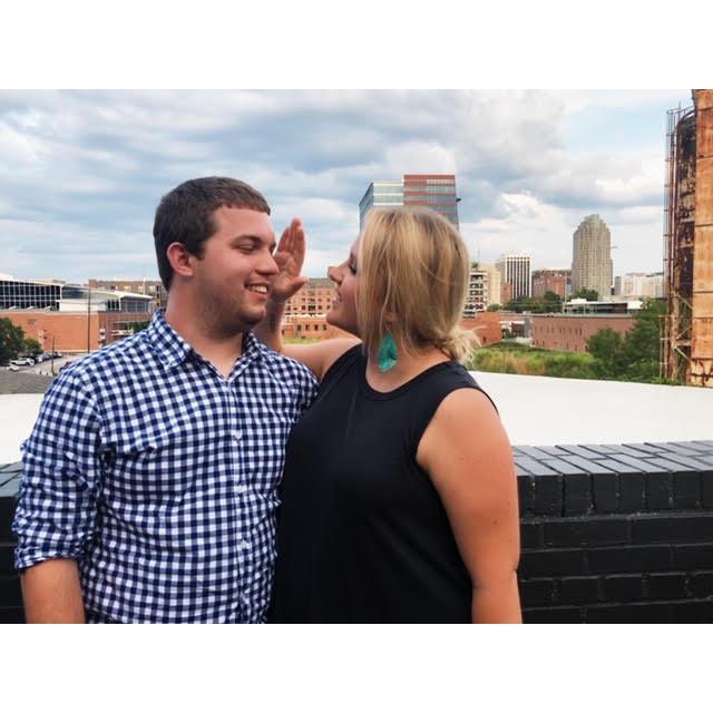Rooftop dinner with friends!