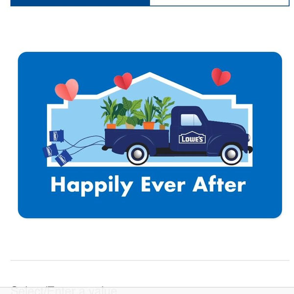 Lowes Gift card