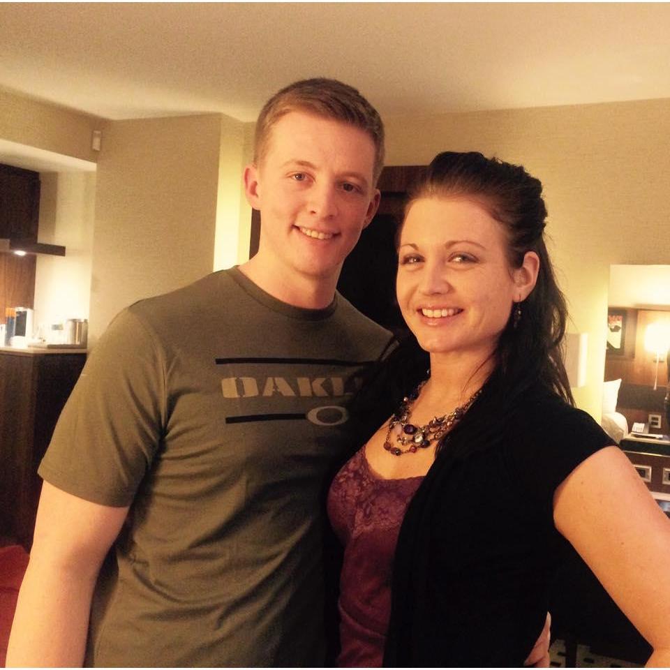 Surprised Logan for Valentines Day! Spent the weekend at the Mall of America!