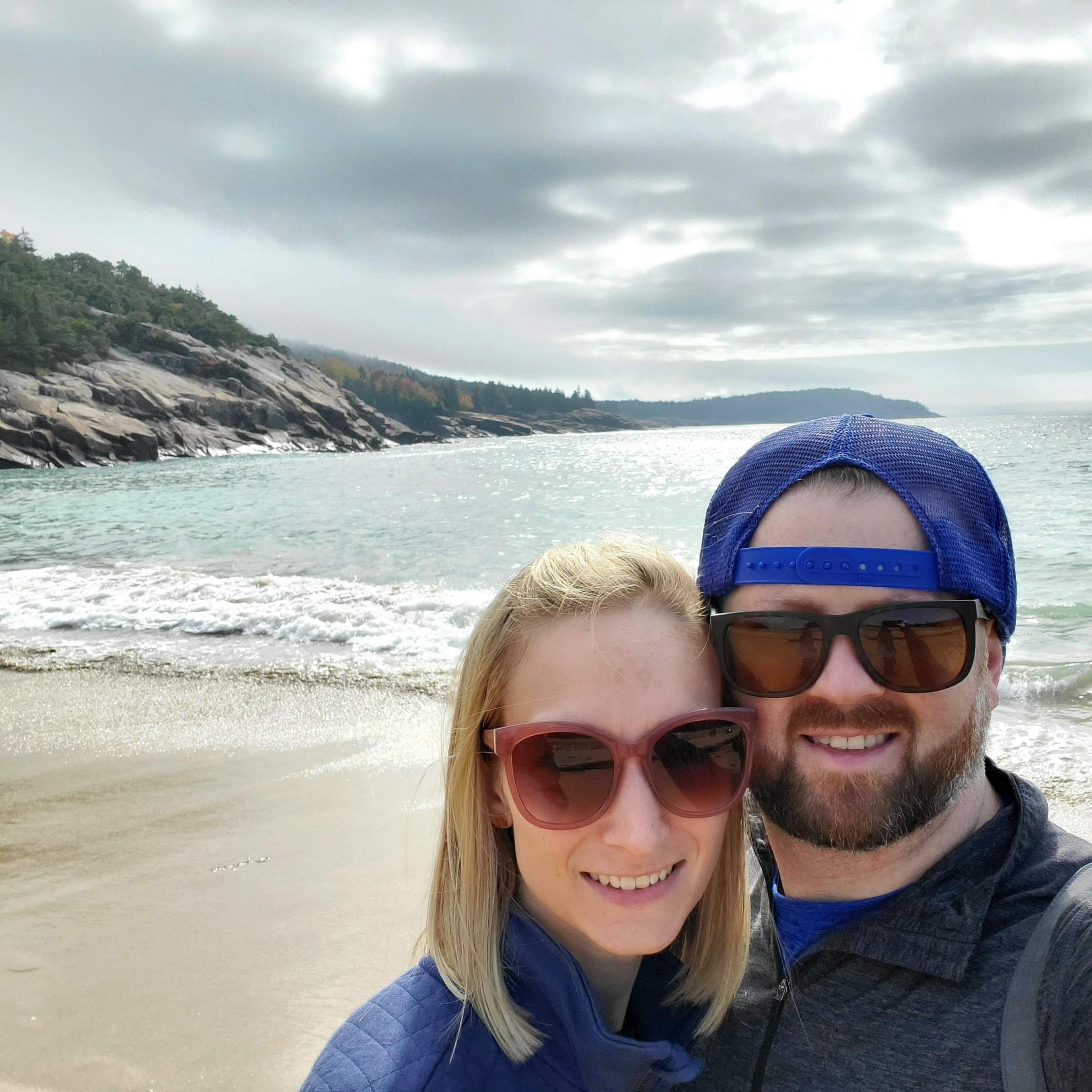 Basic selfie, Acadia National Park.