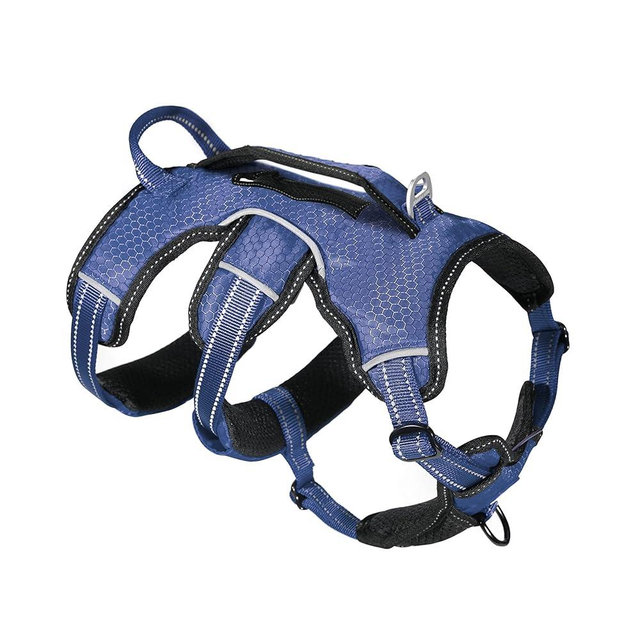 Tuff Pupper Escape Proof No Escape Dog Harness | 5 Point Adjustable Fit Harness for Dogs | Padded Dog Harnesses | Handle Dog Lift Harnesses