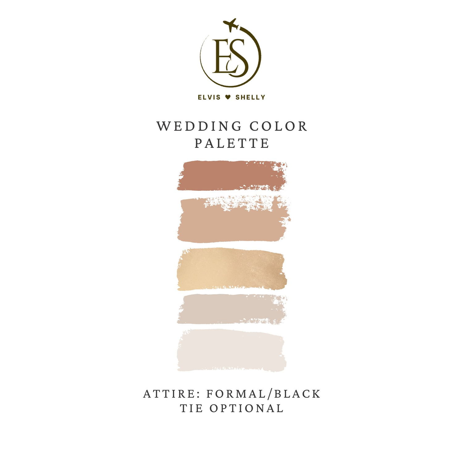 Guests' Wedding Color Pallette