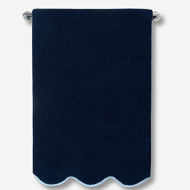 Kassatex Chairish Scallop Edge Bath Towel Collection