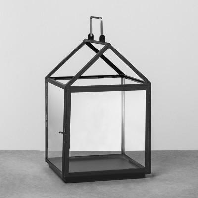 House Lantern Medium - Black - Hearth & Hand™ with Magnolia