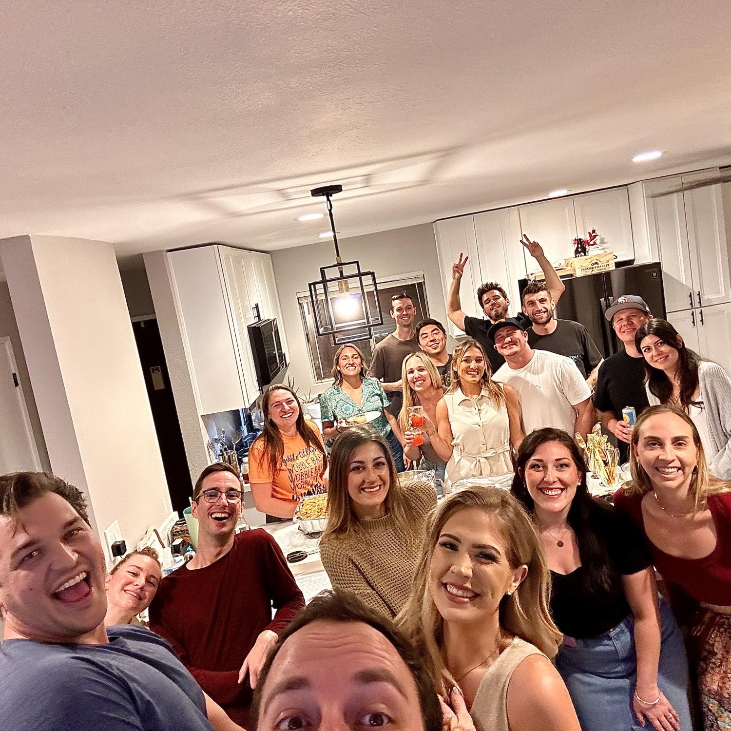 Some of our favorite people we have met in San Diego. Friends they are very thankful for!