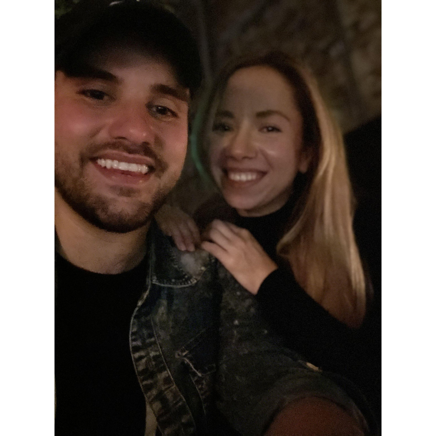 Our first selfie / April 30, 2021