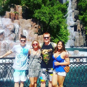 First time in las Vegas with Mel and B.