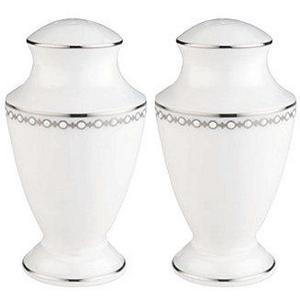 Dinnerware, Pearl Platinum Salt and Pepper Shakers