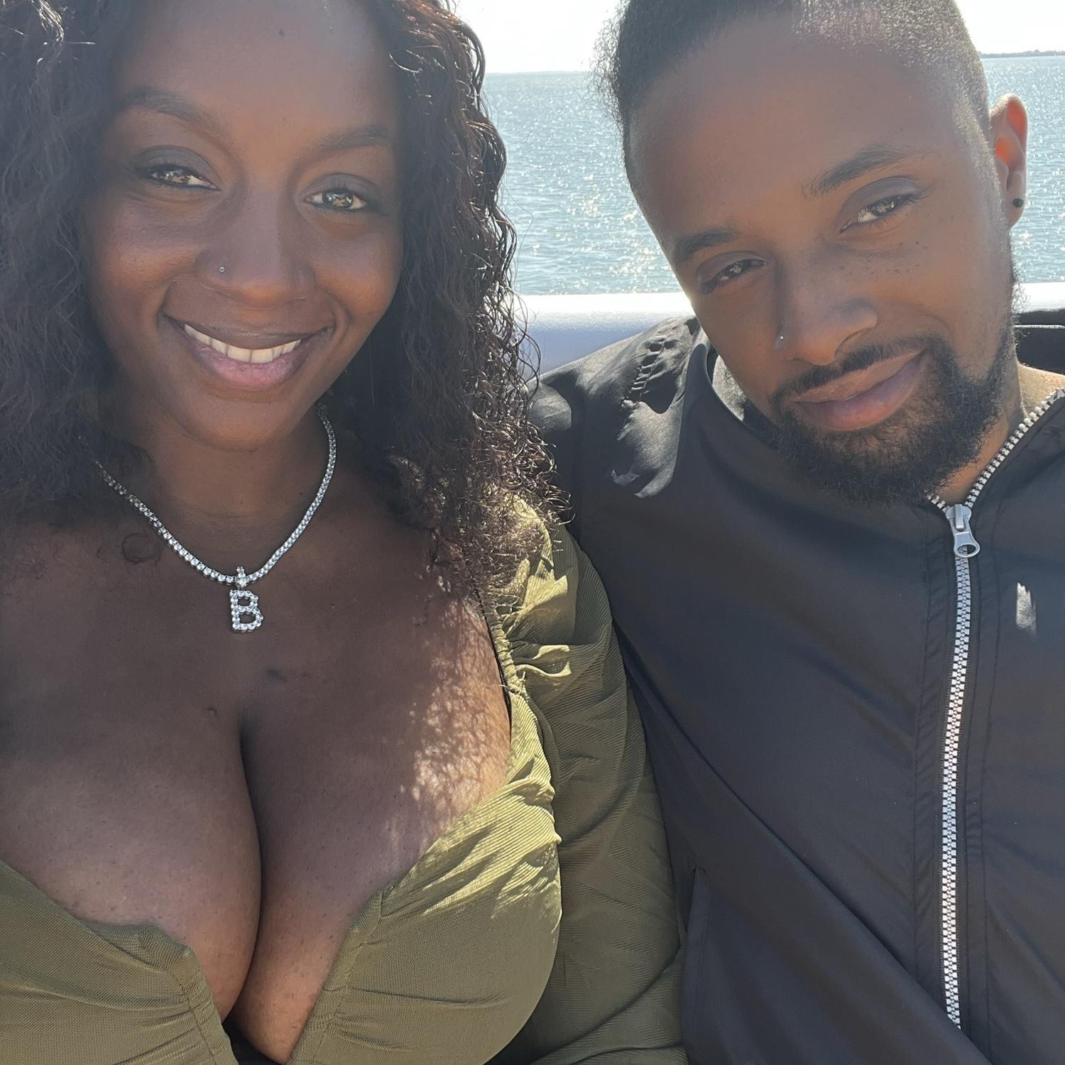 The weekend of our 3-year anniversary on a yacht in Tampa.