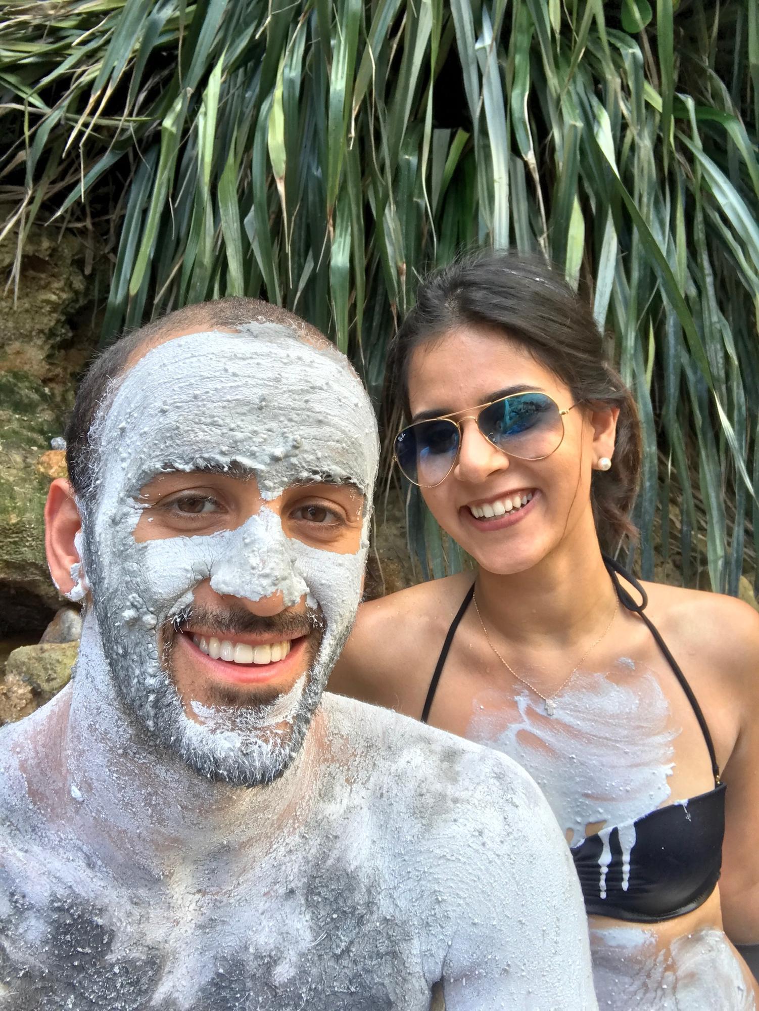 Sulphur Springs Mud Bath in St Lucia!