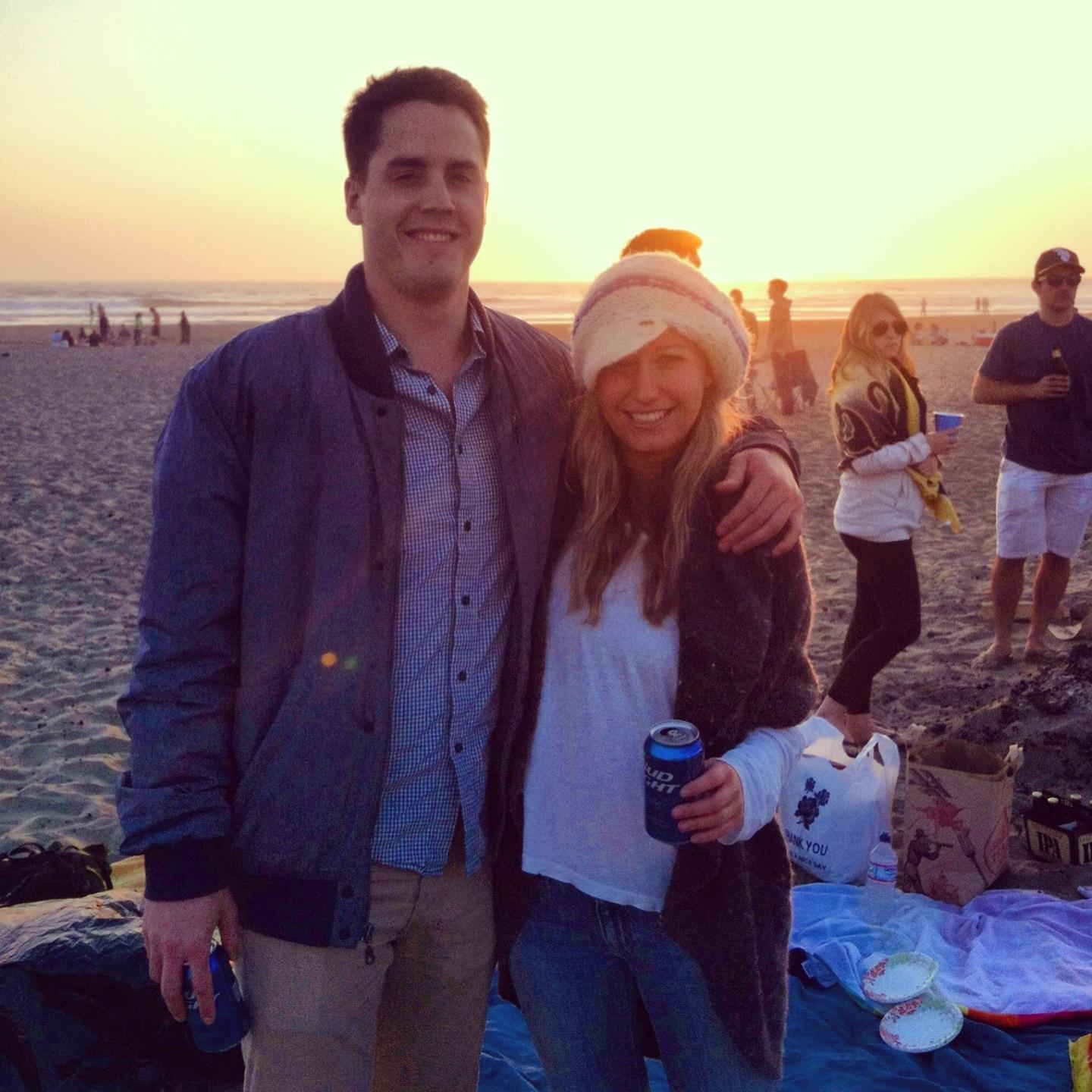 James' 25th birthday, Ocean Beach, May 2013