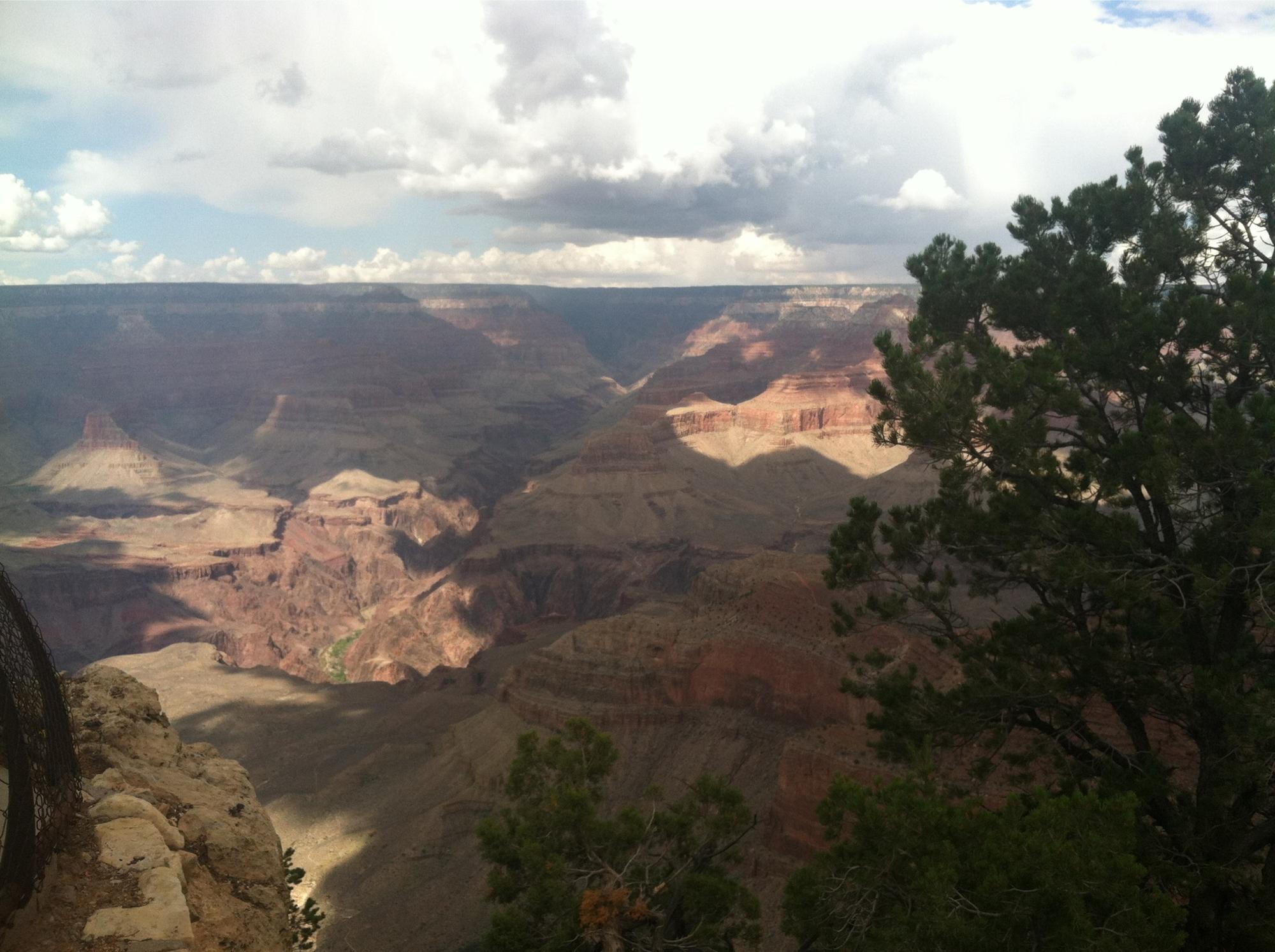 Chris’s first trip to The Grand Canyon. On our way across country from NC to CA.