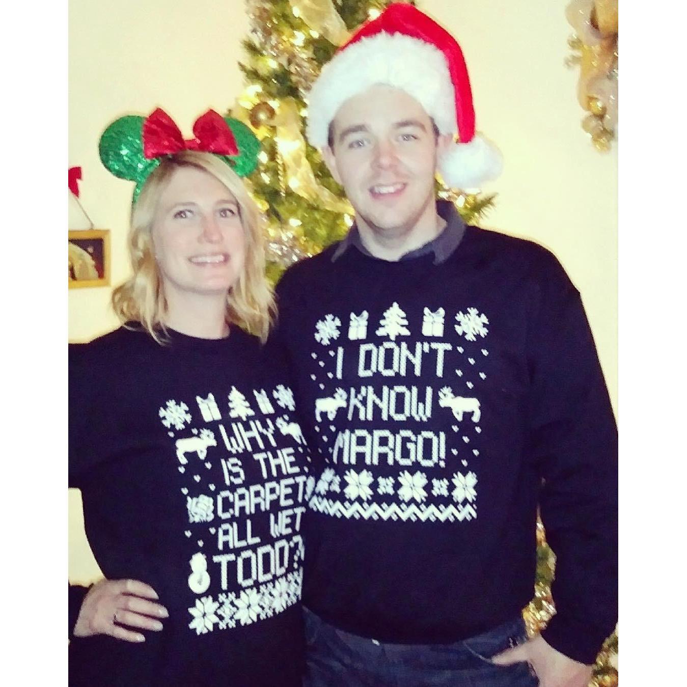 Our first Christmas together. (When Mitch learned that I don’t play around when it comes to holidays).