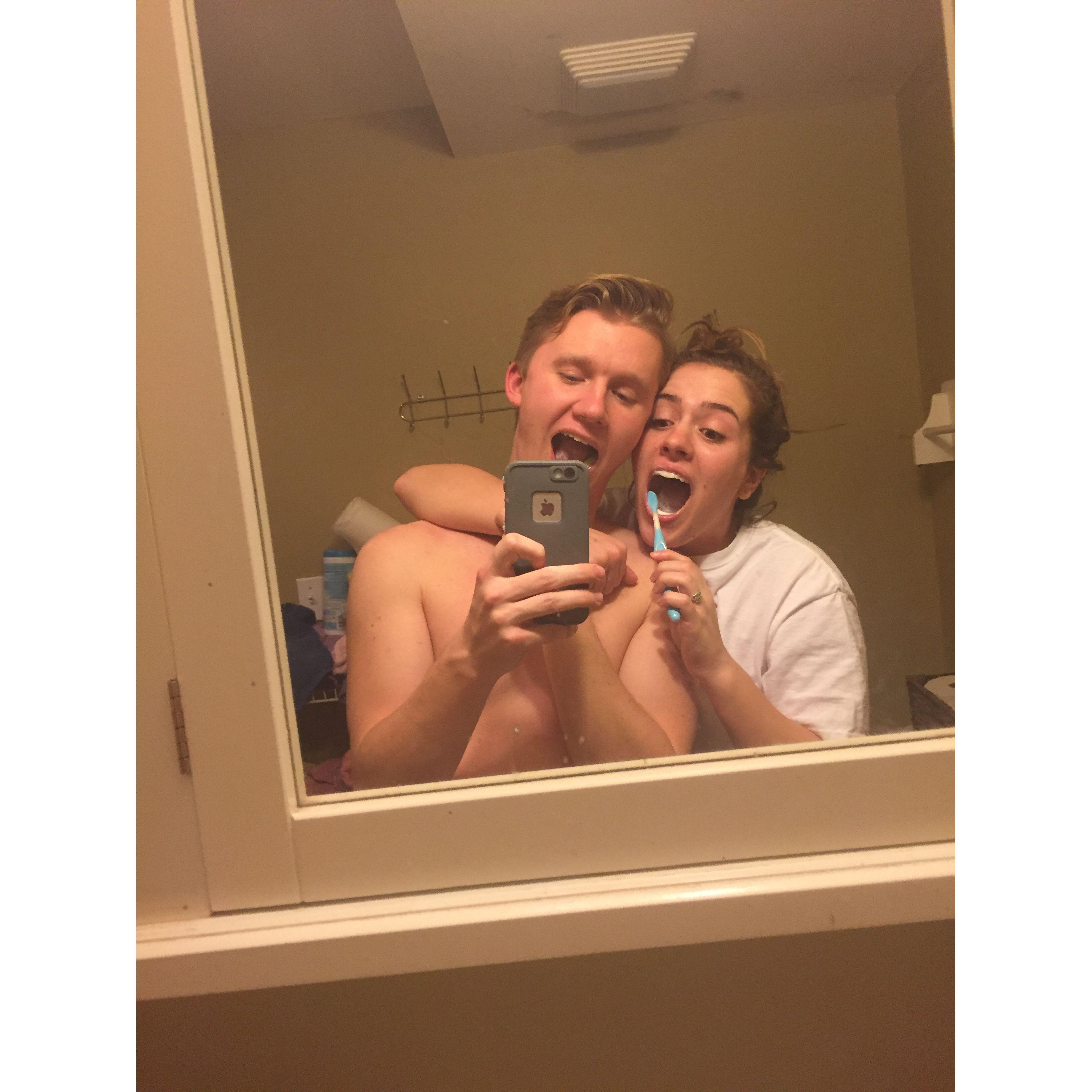 Our first picture together!