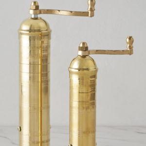 Atlas Brass Pepper Mill (8in)