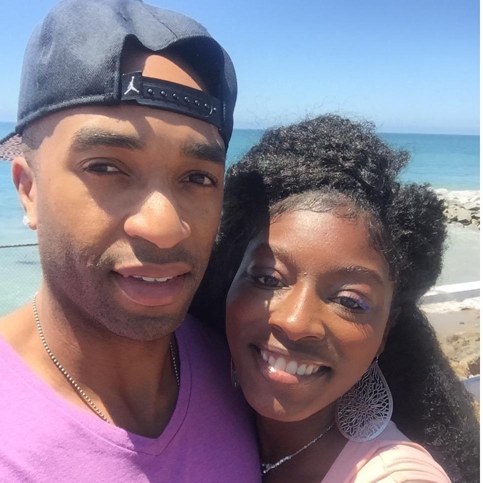 That time he surprised me on my birthday!!!