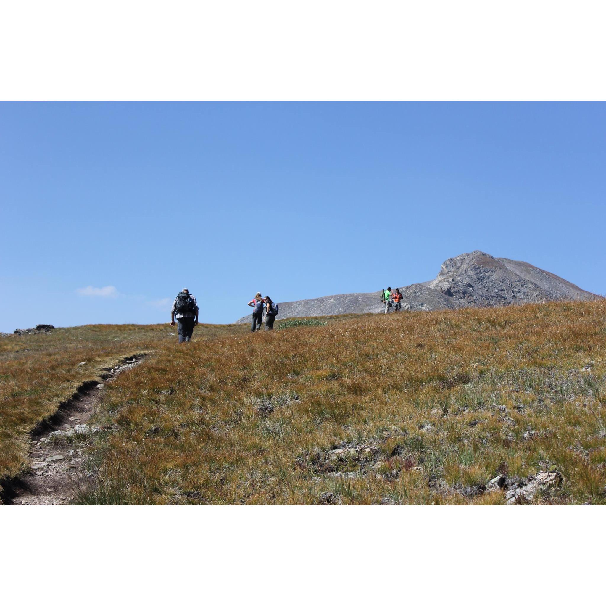 Hiking James Peak
