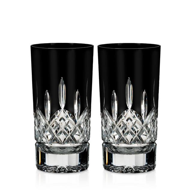 Waterford Lismore Black Highball, Set of 2