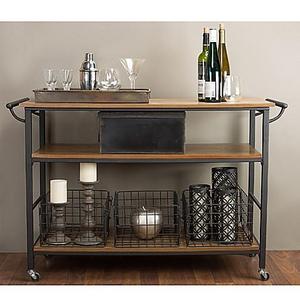 Baxton Studio Lancashire Kitchen Cart