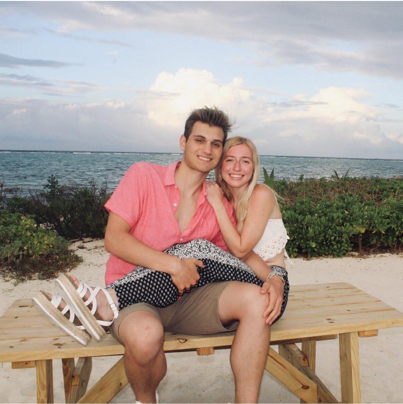 Our first vacation together in Grand Cayman! (4/19)