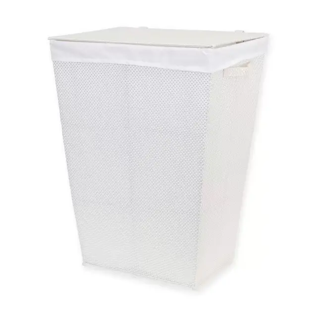 Baum Parker Hamper in Winter White