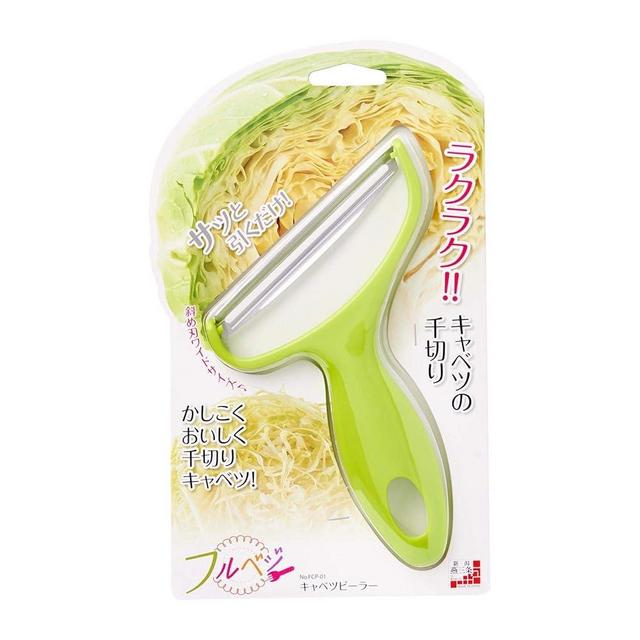 Shimomura Industry FCP-01 Full Veggie Cabbage Peeler, Shredded Cabbage, Made in Japan, Niigata, Tsubamesanjo