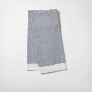 Diamond Chambray Organic Kitchen Towel, Set of 2