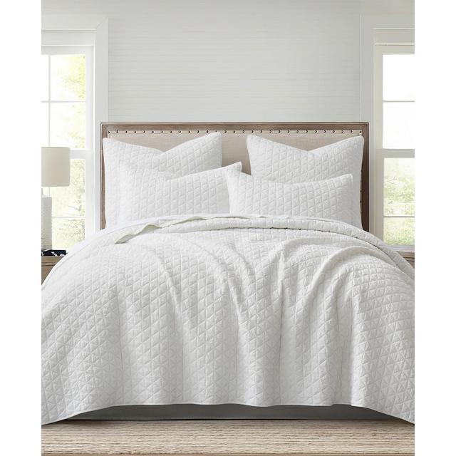 Levtex Home Homthreads Rowan Enzyme Wash 3 Piece Quilt Set, Full/Queen