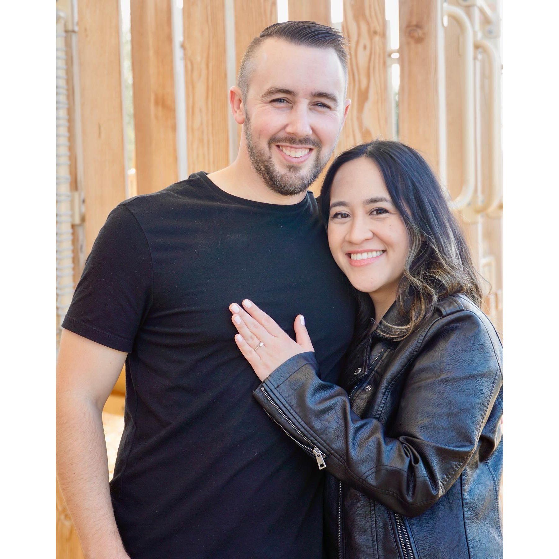 March 8, 2025-  engagement in Downtown Peoria