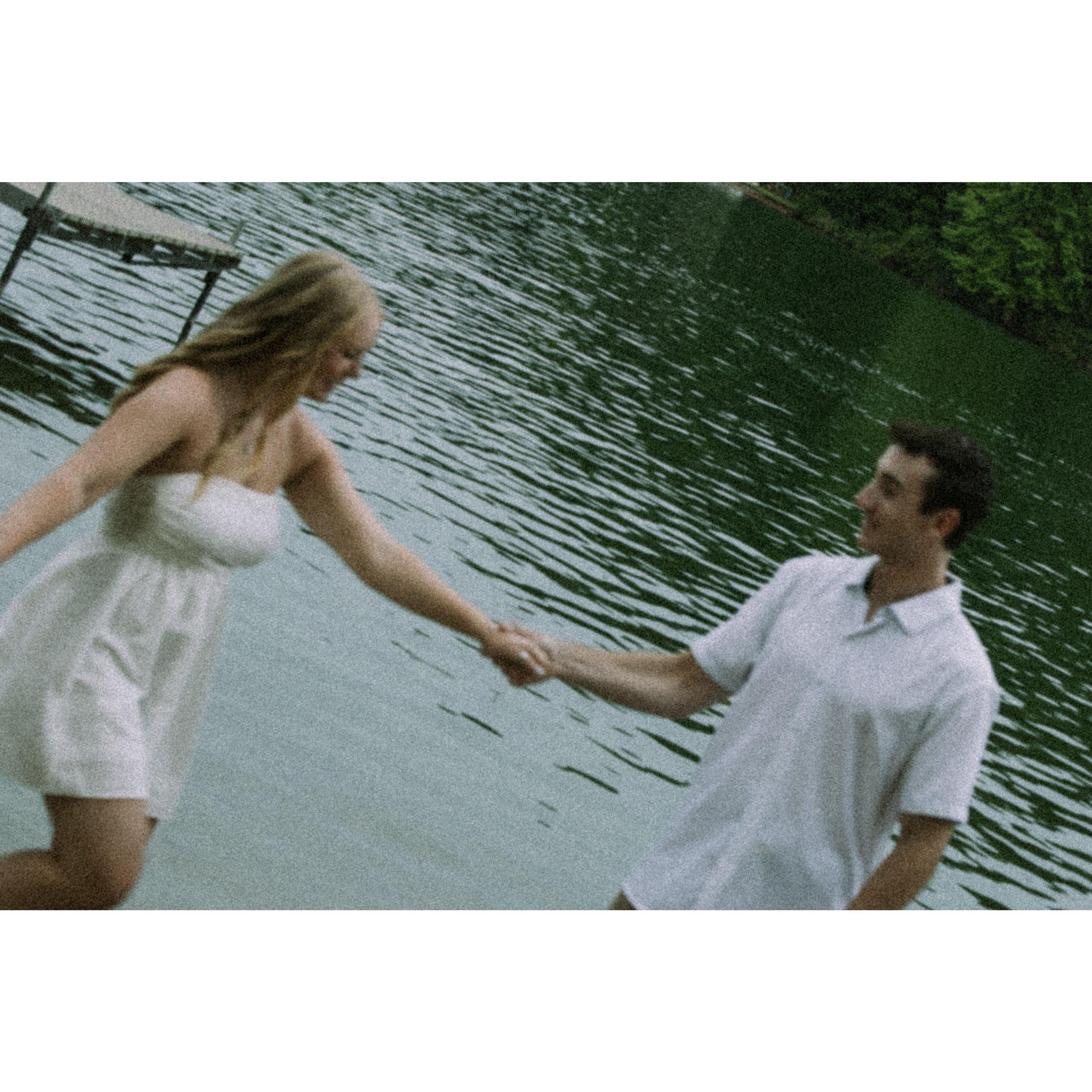 Our Engagement Photoshoot on the Lake