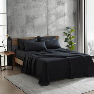 Solid Lightweight 6-Piece Sheet Set