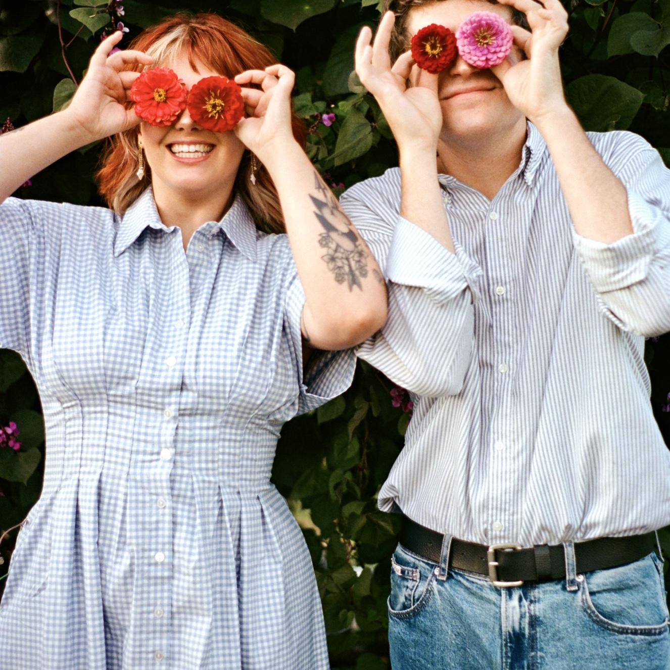 August 2025, Ed’s coworker took our engagement photoshoot at Knobstone Flower Farm in Scottsburg, IN!